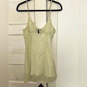 Yellow Mini Sundress Size 4